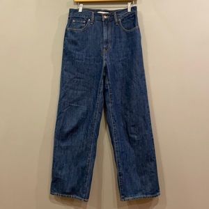 Levi’s High waisted straight jeans